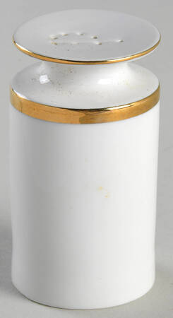 Gold Band Pepper Shaker