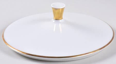 Gold Band Lid for Round Vegetable