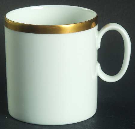 Gold Band Flat Cup