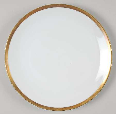 Gold Band Dessert/Pie Plate