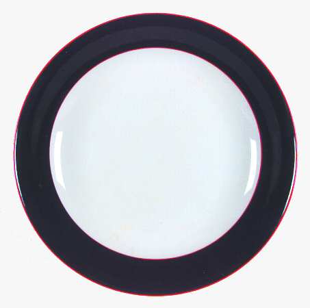 Due Black Coupe Soup Bowl