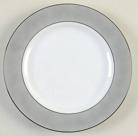 Due Smoke Gray Salad Plate