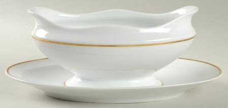 Savona Gravy Boat with Attached Underplate