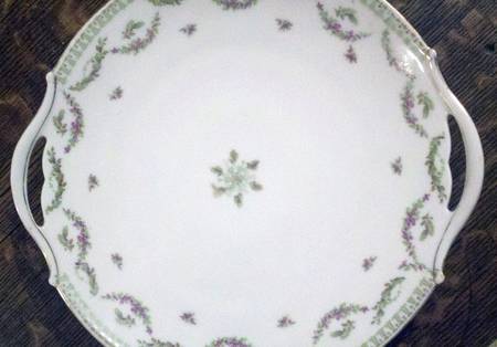 TRV269 Handled Cake Plate