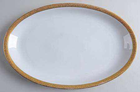 09128 15" Oval Serving Platter