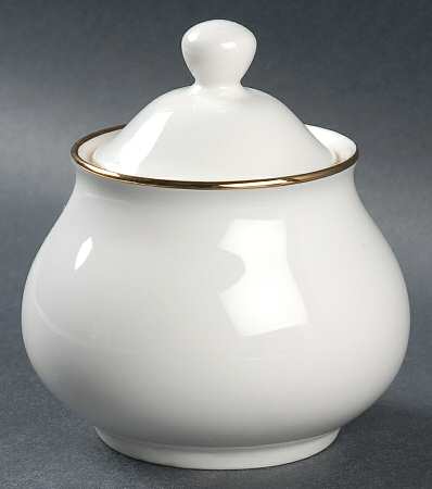 Classique Gold Sugar Bowl & Lid