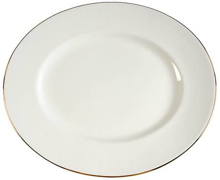 Classique Gold 15" Oval Serving Platter
