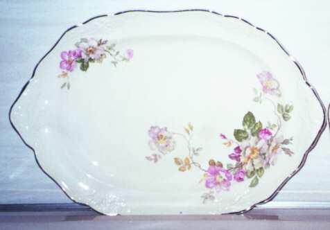 TST423 14" Oval Serving Platter
