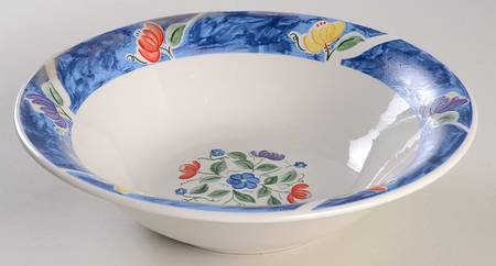 Nicole 9" Round Vegetable Bowl