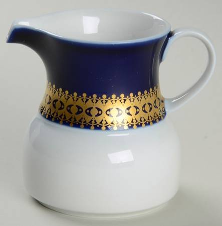 Cobalt Gold Creamer