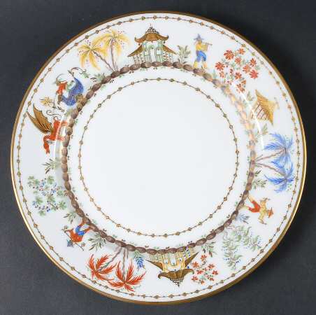 Cirque Chinois Dinner Plate by Tiffany