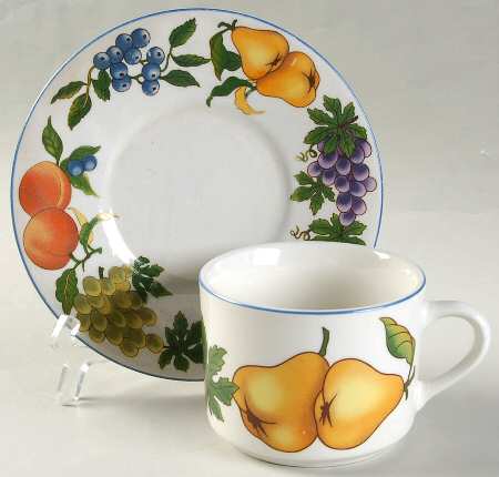 Essence Flat Cup & Saucer Set