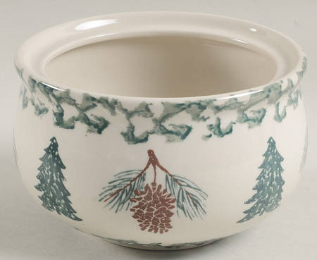 Pine Cone Sugar Bowl No Lid