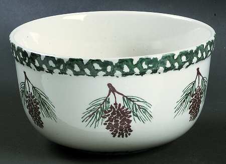 Pine Cone Soup/Cereal Bowl