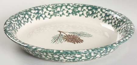 Pine Cone Pie Serving Plate