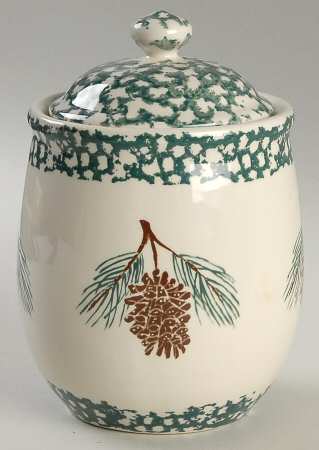 Pine Cone Small Canister & Lid
