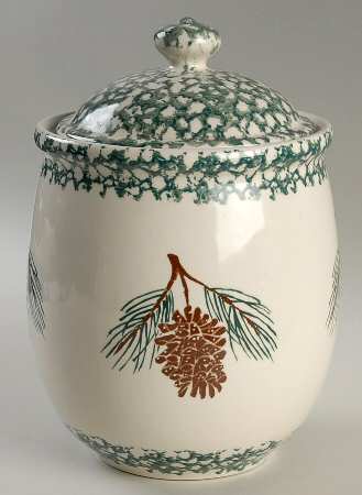 Pine Cone Large Canister & Lid