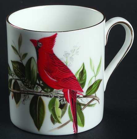 Audubon Birds Flat Demitasse Cup