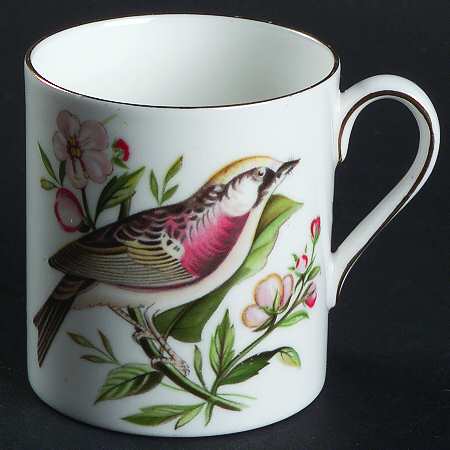 Audubon Birds Flat Demitasse Cup