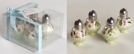 Evelyn Individual Salt & Pepper Set - Set of 4
