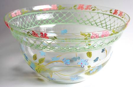 Evelyn Large Glassware Salad Bowl