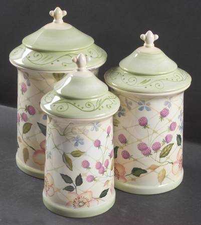 Evelyn (3 Piece) Canister Set (Box Set)