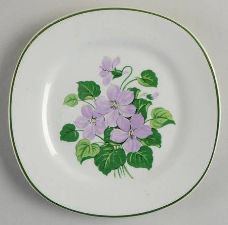 Marsh Violet Bread & Butter Plate