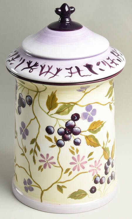 Sage Tea Large Canister & Lid