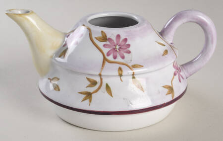 Sage Tea Individual Teapot with Cup Teapot No Lid