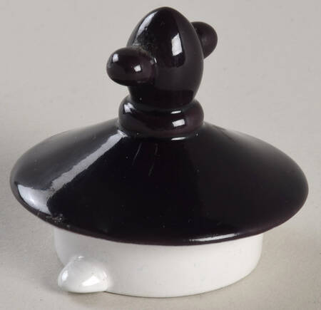 Sage Tea Teapot Lid for Individual Teapot with Cup