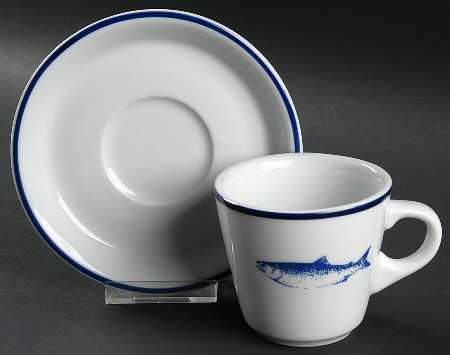 TSS9 Flat Cup & Saucer Set