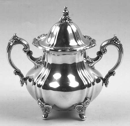 Louis Philippe (Silverplate, Hollowware) Sugar Bowl & Lid