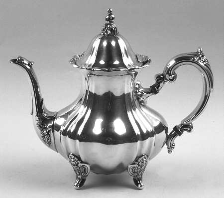 Louis Philippe (Silverplate, Hollowware) Teapot