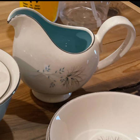 Turquoise Symphony Creamer