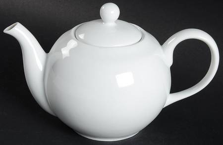 Royal White Teapot & Lid