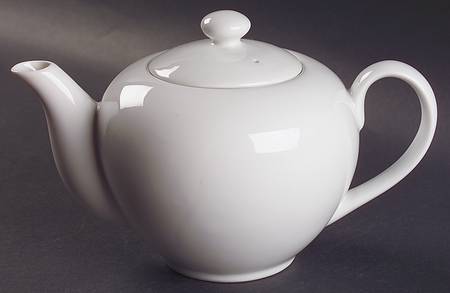 Royal White Small Teapot & Lid