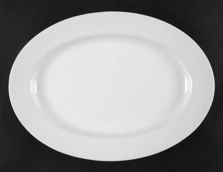 Royal White 14" Oval Serving Platter