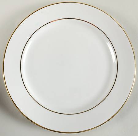 Double Gold Line Service Plate (Charger)