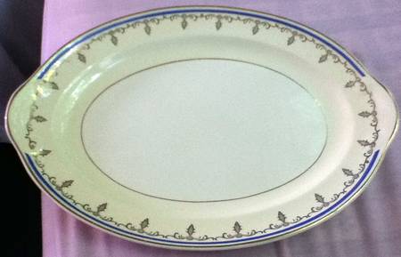 TST458 14" Oval Serving Platter