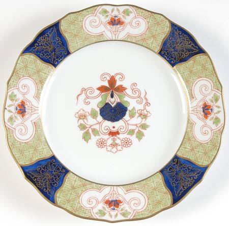Oriental Garden Luncheon Plate