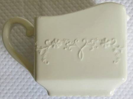 Lace White Creamer