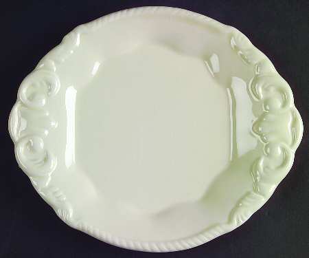Millicent's Fancy Cream Salad/Dessert Plate