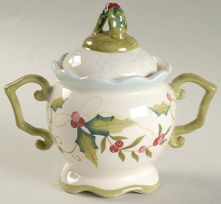 Sweet Tidings Sugar Bowl & Lid