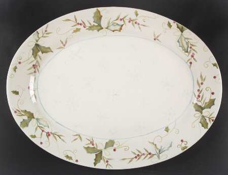 Sweet Tidings 19" Oval Serving Platter