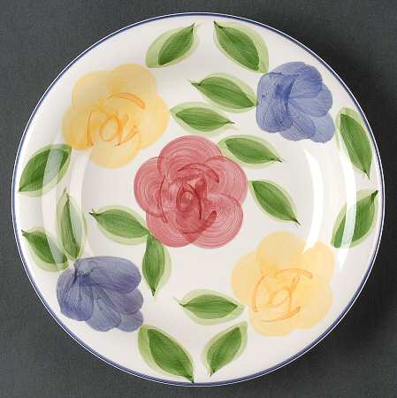 Flora Di Roma Rosa (Roses) Salad Plate