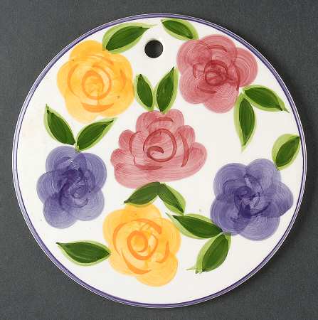Flora Di Roma Rosa (Roses) Trivet