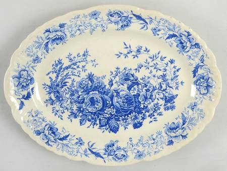TST463 11" Oval Serving Platter