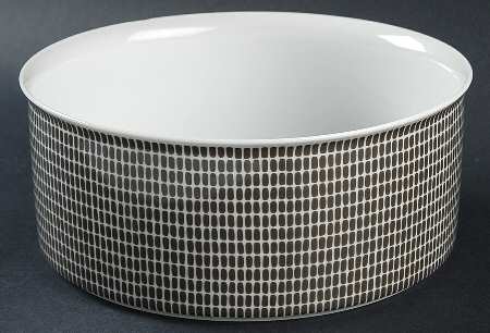 Onyx Grey 7" Round Vegetable Bowl