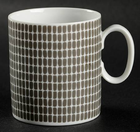Onyx Grey Flat Demitasse Cup