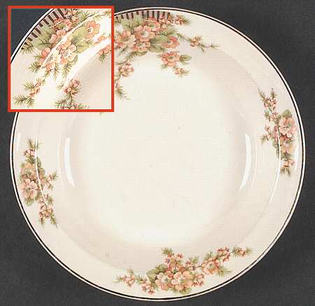 Acacia Rim Soup Bowl